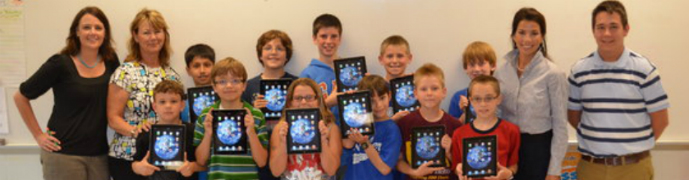 Ipads donated by Foundation