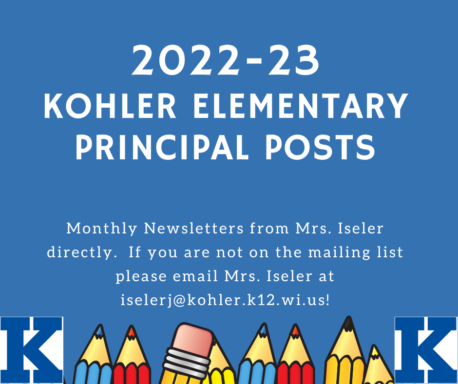 Mrs Iseler Newsleter Graphic