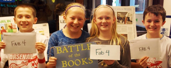 Battle of the Books winners