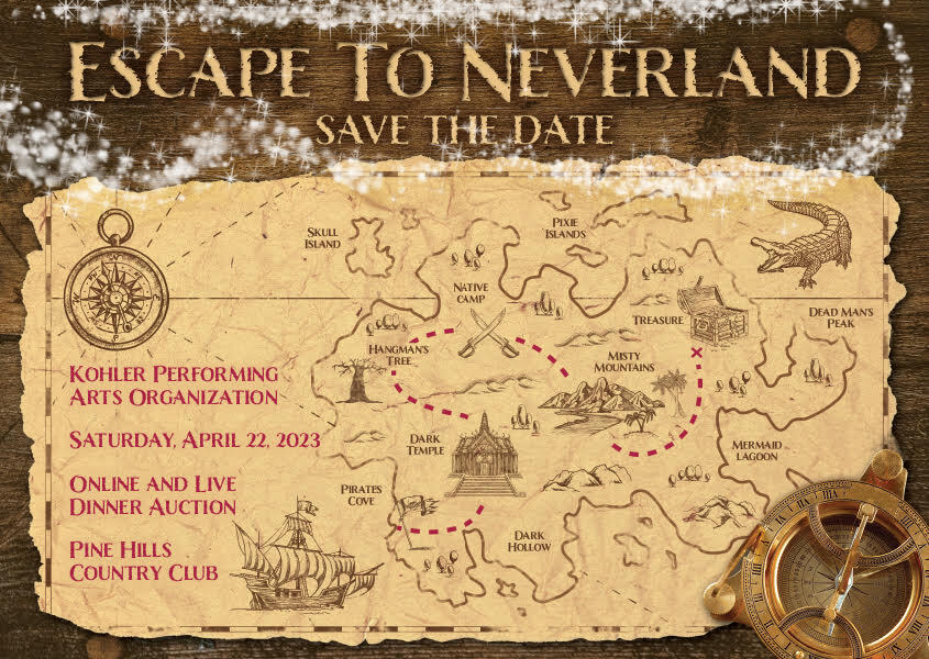 Escape to Neverland graphic